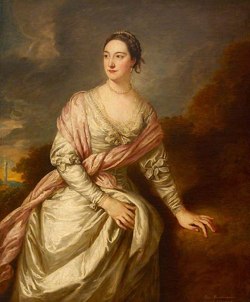 Alicia Maria Carpenter, Countess of Egremont, later Countess Brühl (1729 – 1794), 1762, William Hoare