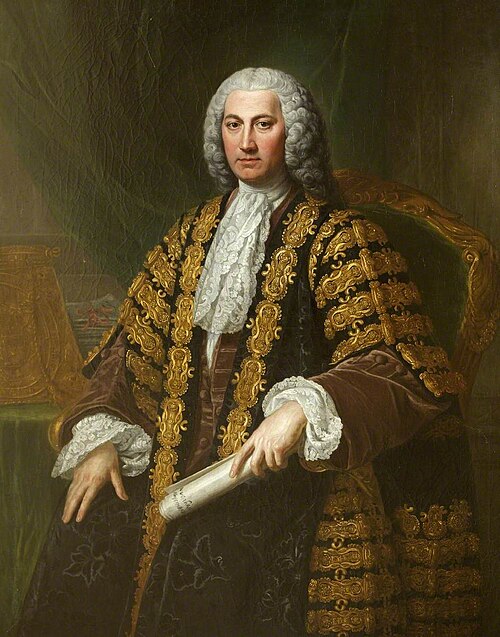 The Right Hon. Henry Bilson-Legge (1708-1764) as Chancellor of the Exchequer, 1754, William Hoare