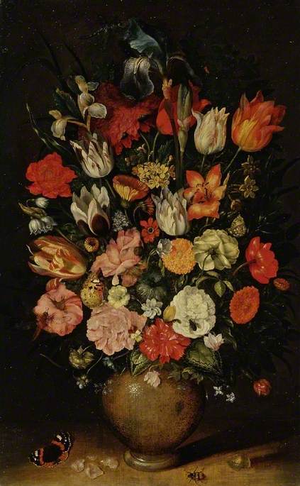 A vase of flowers, 1637, Philips de Marlier