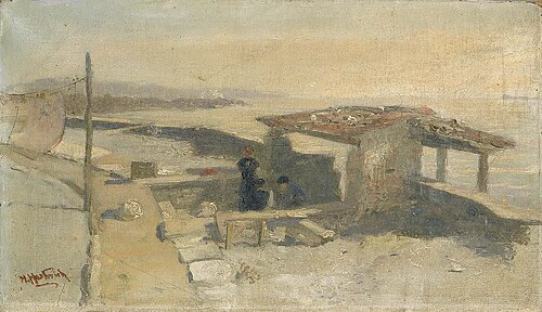 Sketch for Lombardy Bleachery, 1892, Hermann Hartwich