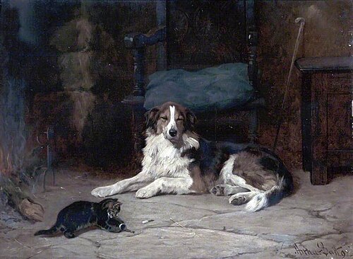 Rest and Play, 1892, Arthur J. Batt