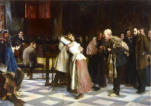 ¡Absuelto!, 1897, Vicente Borrás Abella