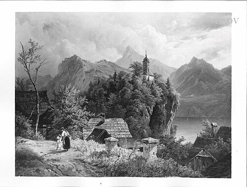 Chapel in Traunstein, 1862, Franz Reinhold