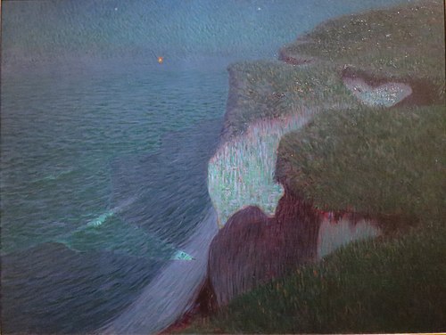 The Cliffs at Mesnilval, 1895, Henry Bouvet