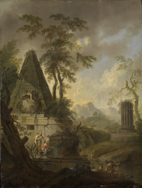 Italienische Phantasielandschaft, , Maximilian Joseph Schinnagl