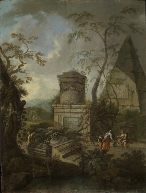 Italienische Phantasielandschaft, , Maximilian Joseph Schinnagl