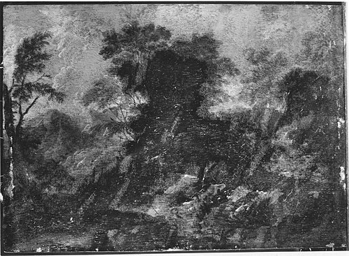 Felsenlandschaft, 1729, Maximilian Joseph Schinnagl
