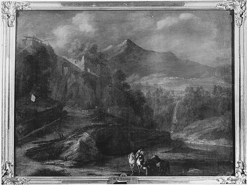 Ideallandschaft, 1729, Maximilian Joseph Schinnagl
