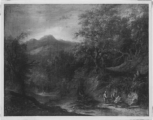Ideallandschaft, 1729, Maximilian Joseph Schinnagl