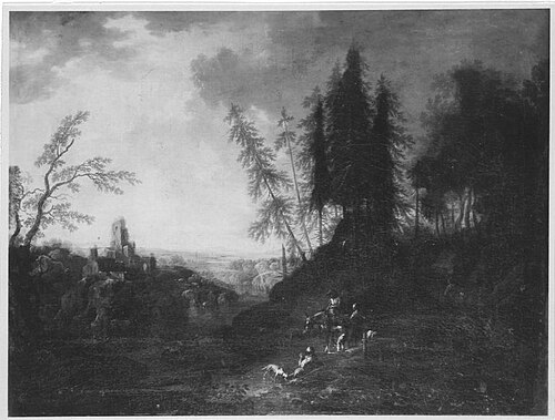 Ideallandschaft, 1729, Maximilian Joseph Schinnagl