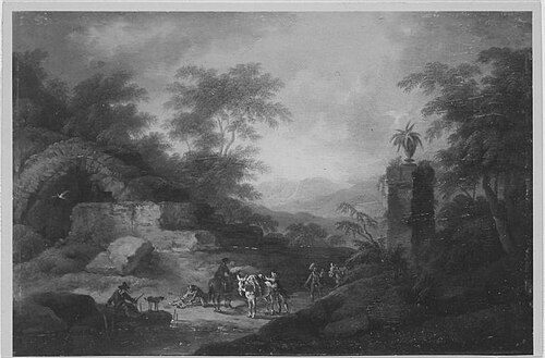 Landschaft, 1729, Maximilian Joseph Schinnagl