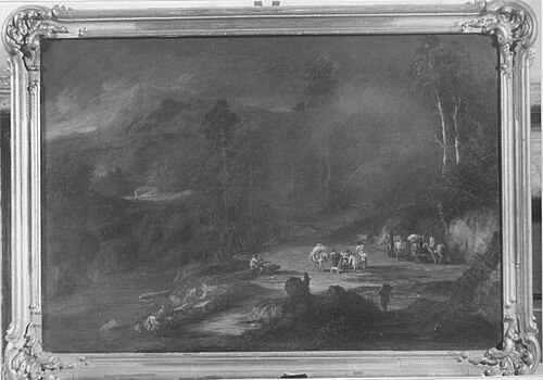 Ideallandschaft, 1729, Maximilian Joseph Schinnagl