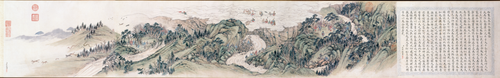 弘旿大禹治水图卷, , Hongwu
