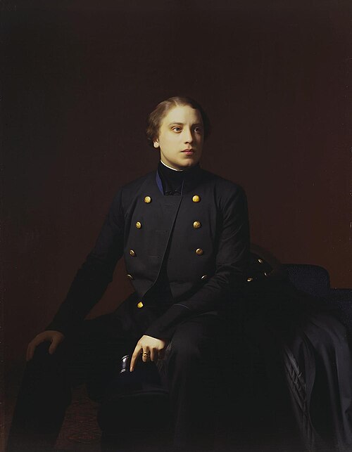 Portrait of Nikolai Stroganov, 1858, Sergey Zaryanko