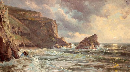 Sunset West Irish Coast, 1879, William Trost Richards