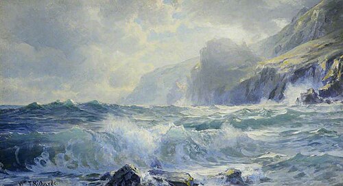 At Icart Point, Guernsey, , William Trost Richards