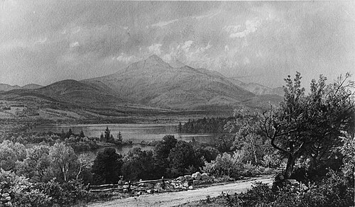 Mount Chocorua and Lake, 1873, William Trost Richards