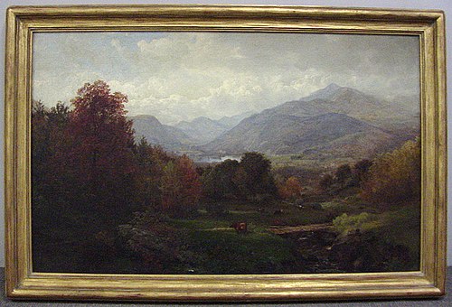Bouquet Valley, Adirondack Mountains, 1877, William Trost Richards