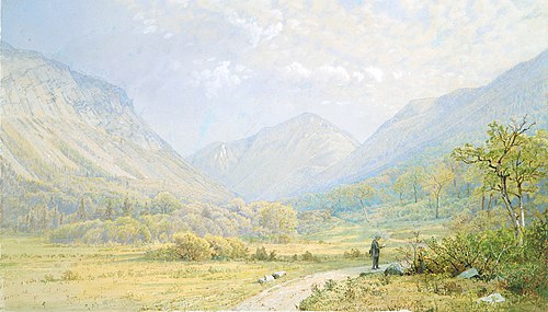 Franconia Notch, New Hampshire, 1872, William Trost Richards