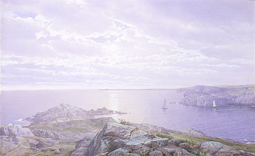 Rocky Cove, 1876, William Trost Richards
