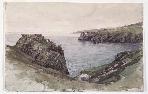 Cornwall, 1878, William Trost Richards