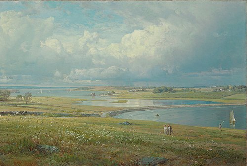 Mackerel Cove, Jamestown, Rhode Island, , William Trost Richards