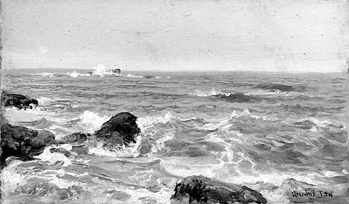 Marine Study, 1890, William Trost Richards