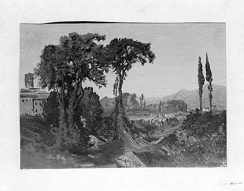 Near Florence, 1855, William Trost Richards