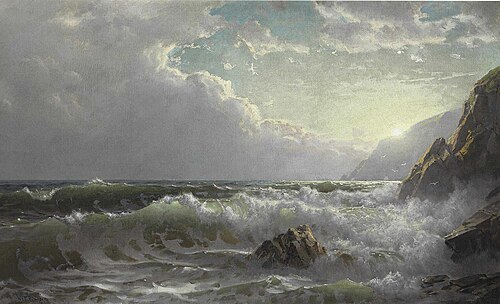 Off the Coast of Cornwall, 1904, William Trost Richards