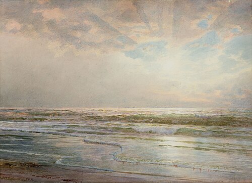 Seascape, 1901, William Trost Richards