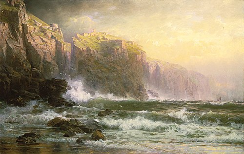 The League Long Breakers Thundering on the Reef, 1887, William Trost Richards