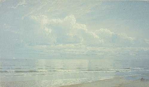 Thunderheads at Sea: The Pearl, 1871, William Trost Richards