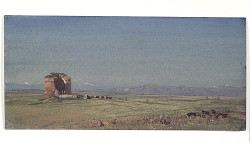 Torre de Schiavi, 1867, William Trost Richards
