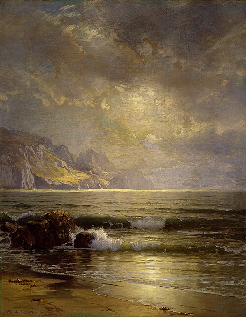 Seascape, 1897, William Trost Richards