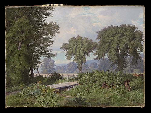 Landscape, 1860, William Trost Richards
