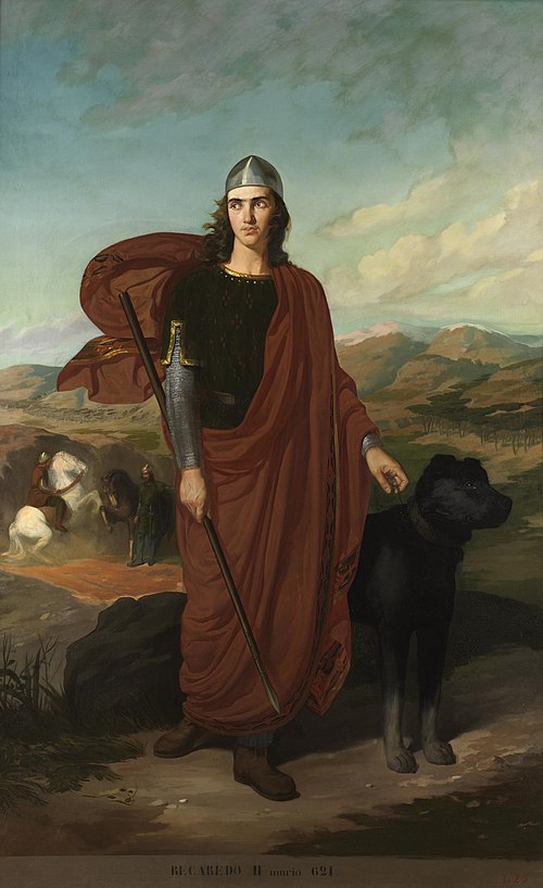 Recaredo II, 1858, Francisco Aznar