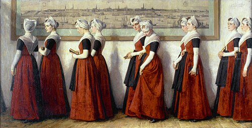 Amsterdam Orphan Girls, 1900, Nicolaas Waay