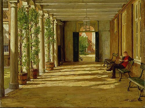 Colonade van het Burgerweeshuis, 1903, Nicolaas Waay