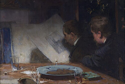 De kunstbeschouwing, 1895, Nicolaas Waay