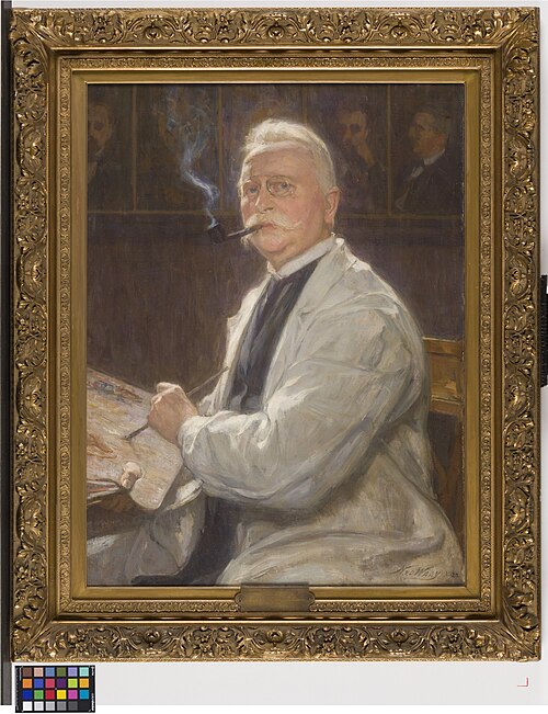 Self portrait, 1922, Nicolaas Waay