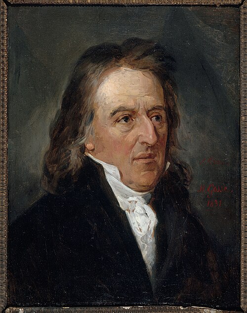 Portrait présumé de François de Boissy d'Anglas (1756-1826), homme politique, 1831, Nicolas Gosse