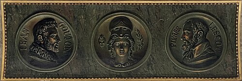 Jean Goujon et Pierre Lescot, 1831, Nicolas Gosse