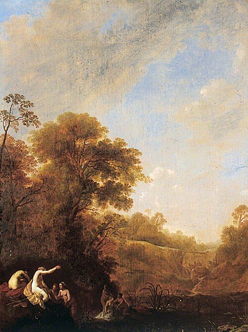 Diana and Calisto, , Dirck van der Lisse