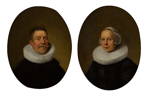 Portrait of a man (SØR Rusche), 1650, Dirck van der Lisse
