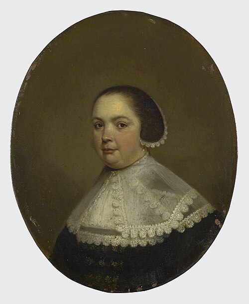 Portrait de femme, 1640, Dirck van der Lisse