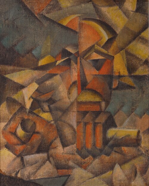 Head of a Sawyer, 1915, Ivan Kliun