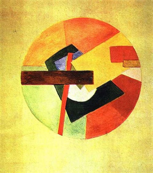 Suprematist drawing, 1910, Ivan Kliun