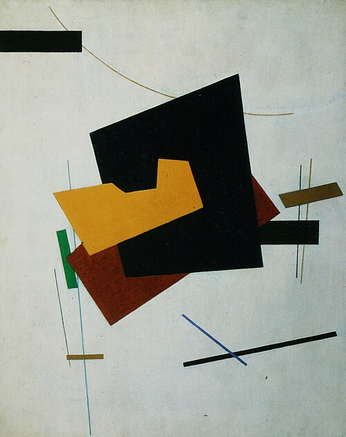 Suprematism, 1915, Ivan Kliun