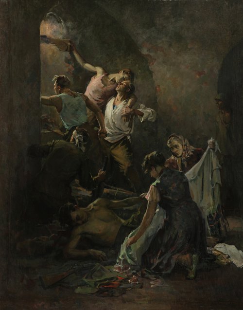 Obrońcy twierdzy brzeskiej, 1958, Ivan Achremčyk
