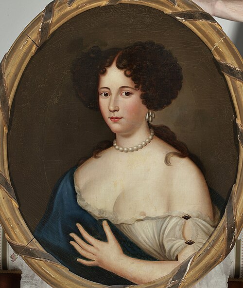 Portrait of Maria Mancini (1639–1715), 1850, Jacob Ferdinand Voet